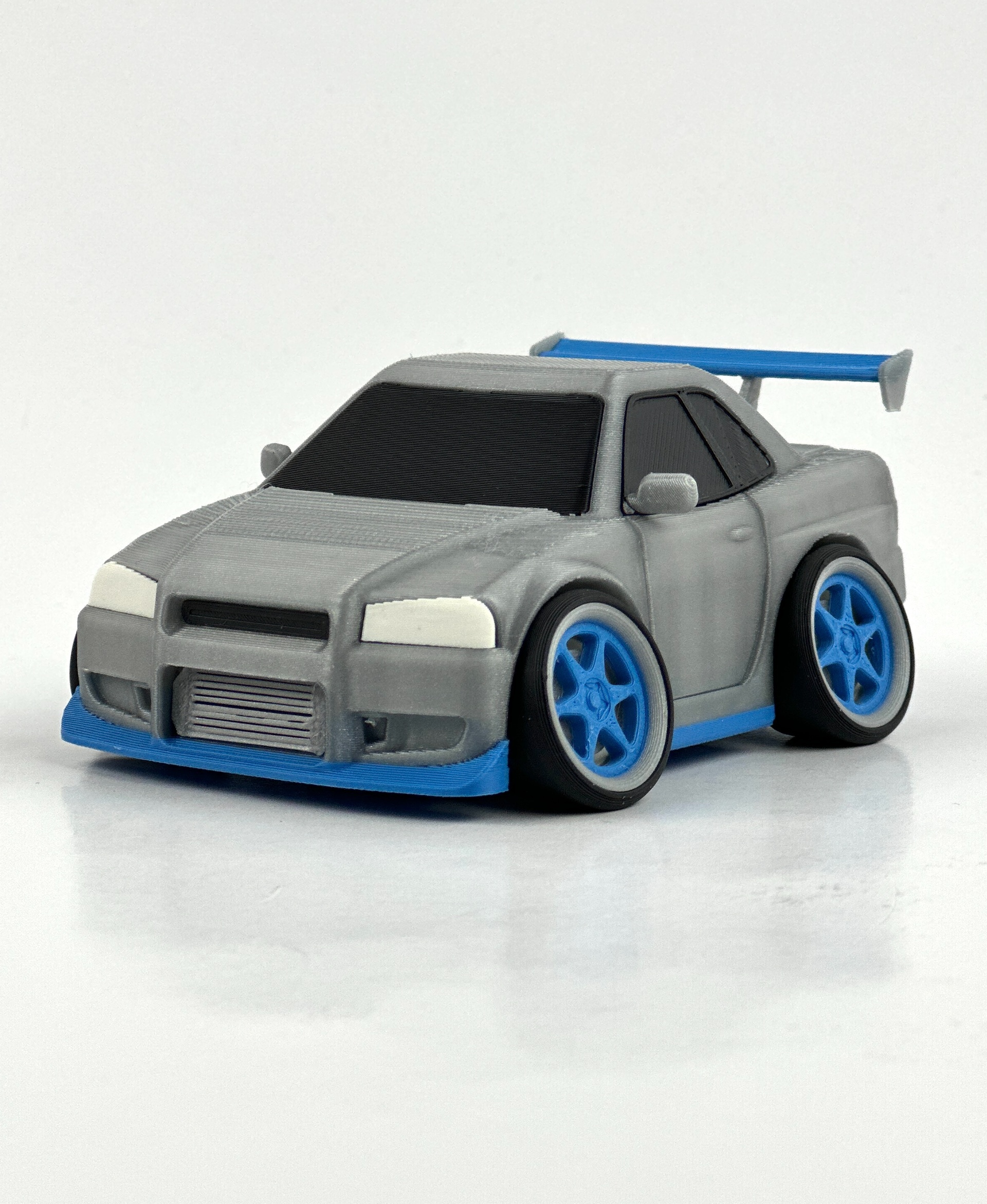 Tooned Skyline R34 gtr.stl 3D Model
