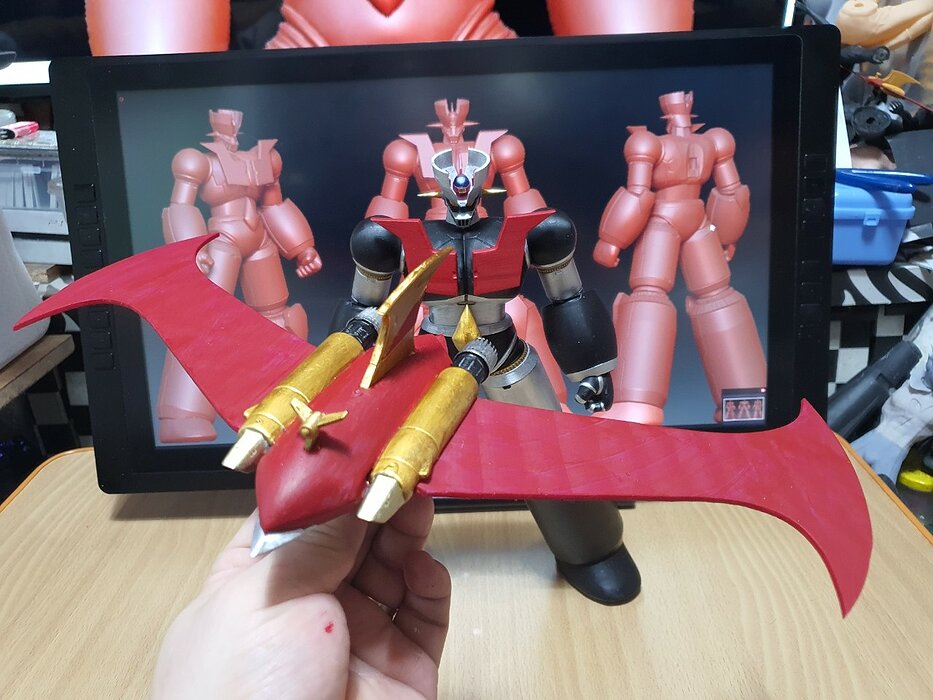 Mazinger Z  fan art korea version 3D STL Model — view 6