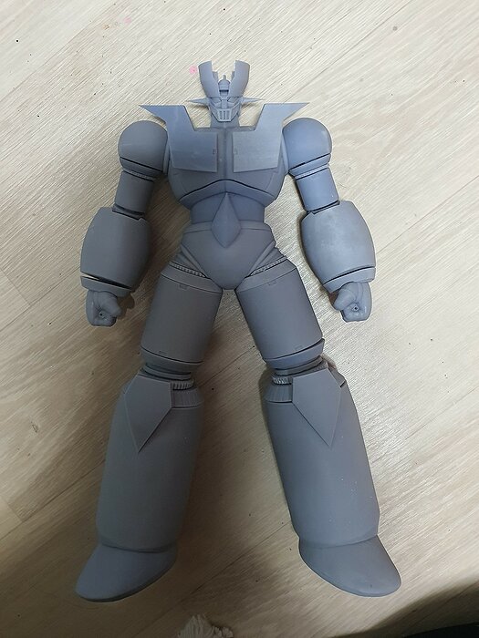 Mazinger Z  fan art korea version 3D STL Model — view 8