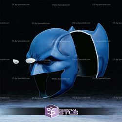 Cosplay STL Files Rebirth Batman mask 3D Model