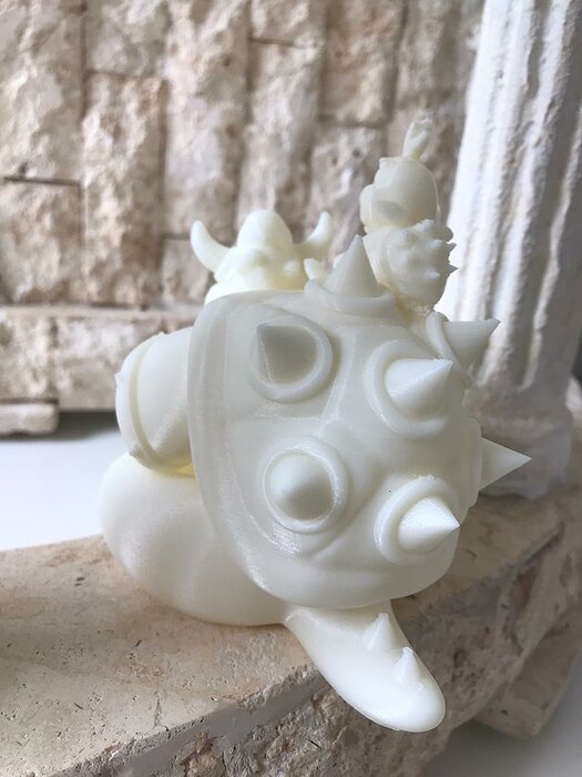 Bowser and Bowser Jr 3D STL Model — view 5