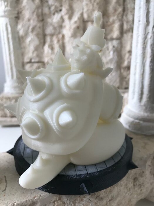 Bowser and Bowser Jr 3D STL Model — view 8