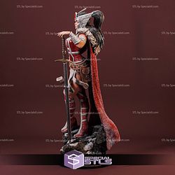 Lady Sif and Sword 3D Printer Files STL Model