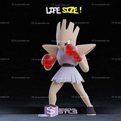 Life Size Hitmonchan Pokemon STL Files 3D Model