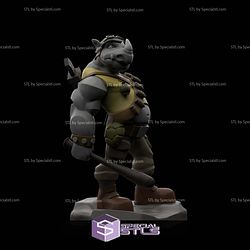 Disney Infinity Style STL Collection - Rocksteady 3D Model