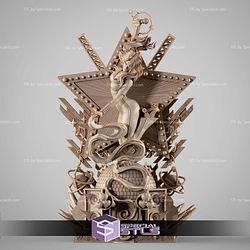 Dazzler Diorama STL Files 3D Model