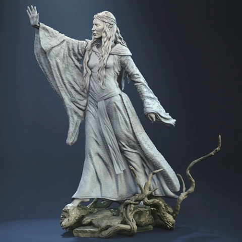 Galadriel 3D Printer files | Assembly STL Model