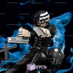 Death the Kid Soul Eater 3D Printer Files STL Model
