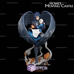 Howl and Sophie Moving Castle 3D Printing Models Model