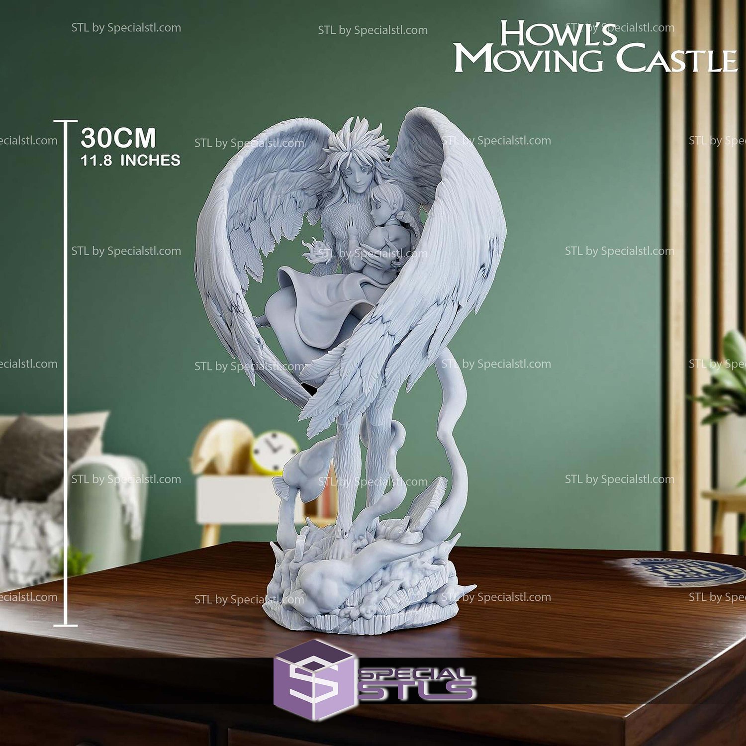 Howl and Sophie Moving Castle 3D Printing Models Model — view 3