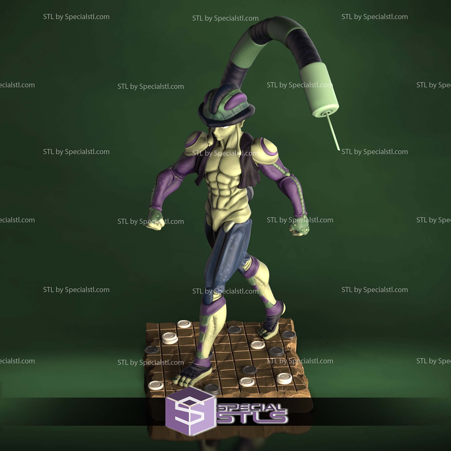 Meruem Hunter X Hunter STL Files 3D Model — view 2