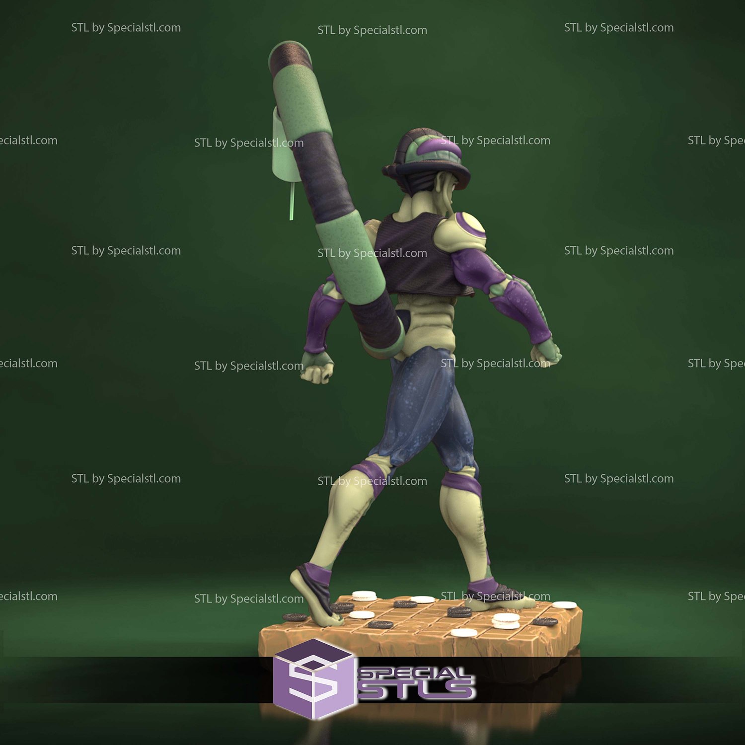 Meruem Hunter X Hunter STL Files 3D Model — view 4
