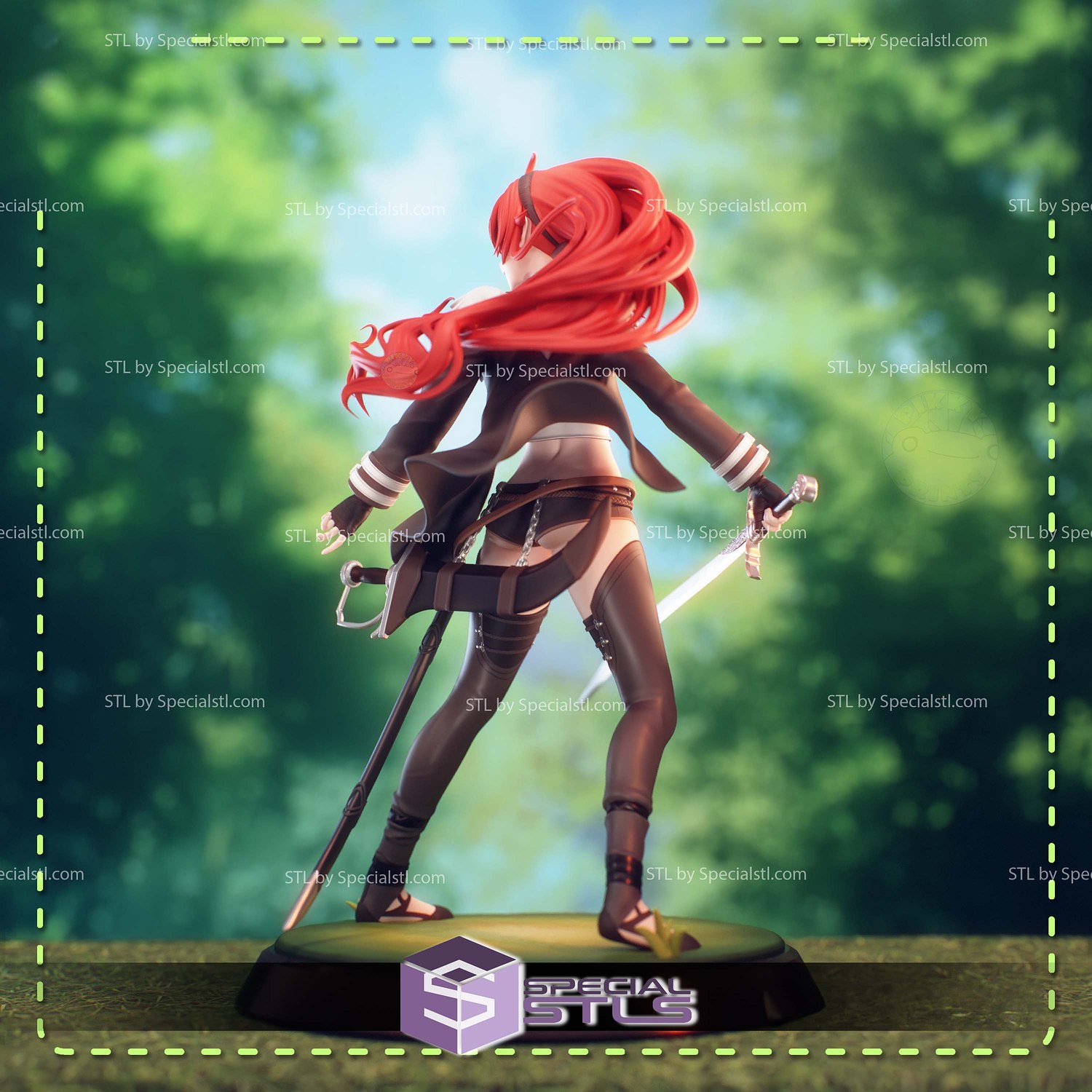 Berserker King Eris Mushoku Tensei 3D Printer Files STL Model — view 4
