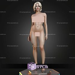 Number Six Battlestar Galactica Alternative STL Files 3D Model