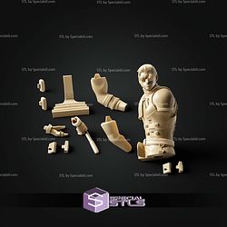 Splinter Cell Bust STL Files 3D Model