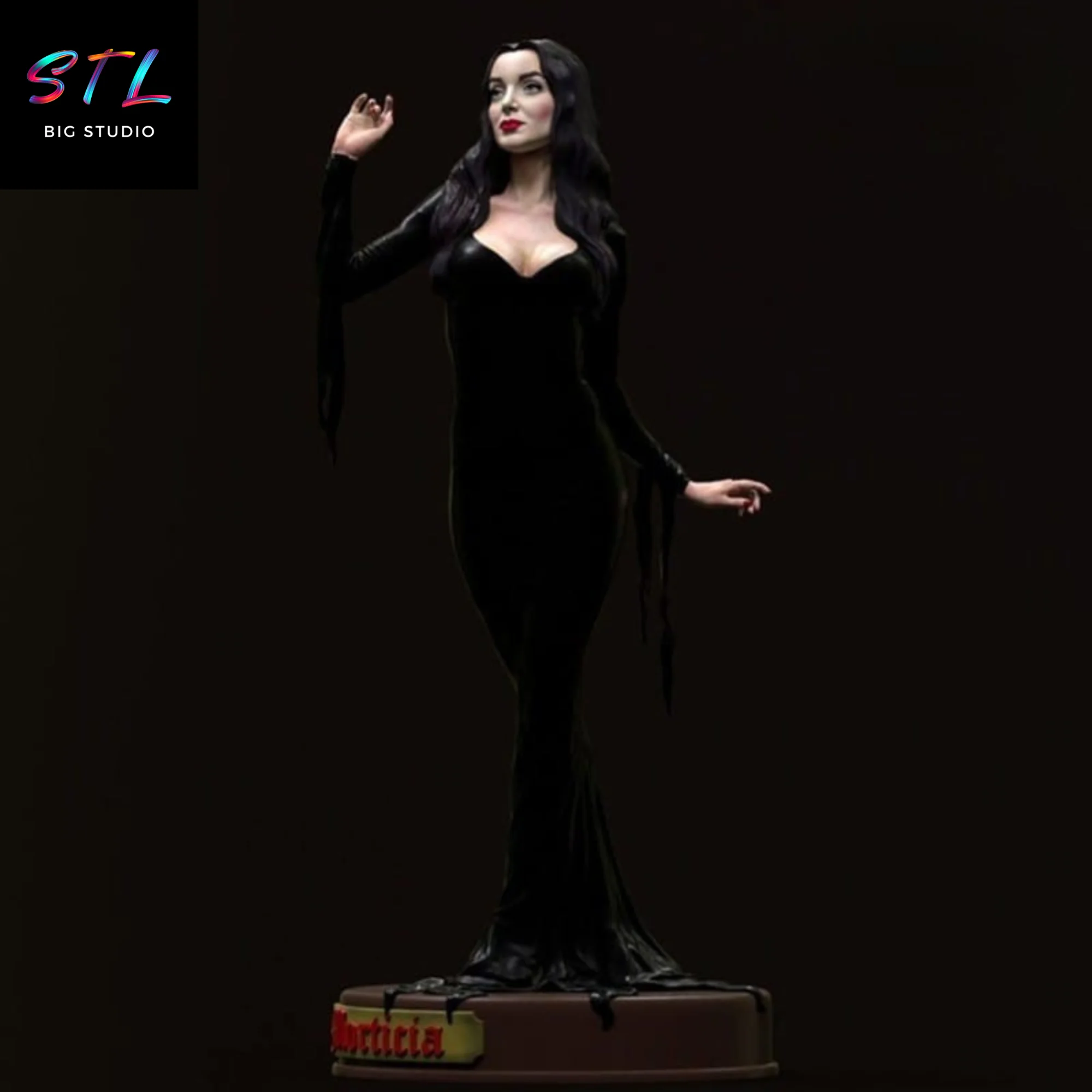 Morticia Addams STL | 3D Printable Model Model