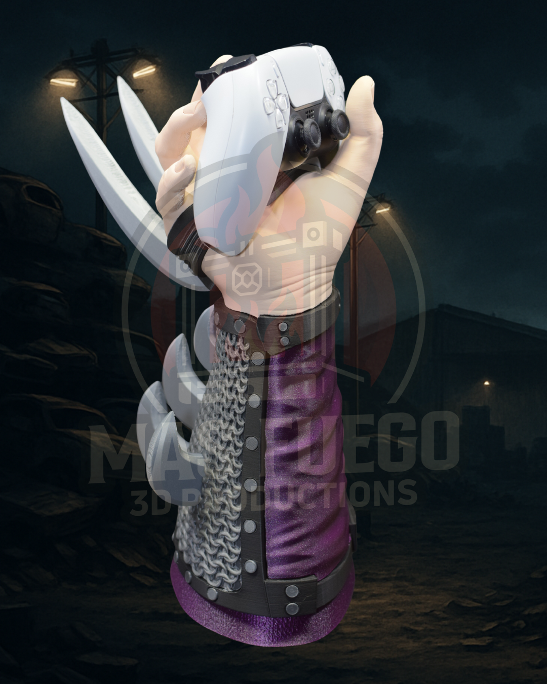 The Shredder - Hands of Power - Mas Fuego 3D Productions STL Model — view 4