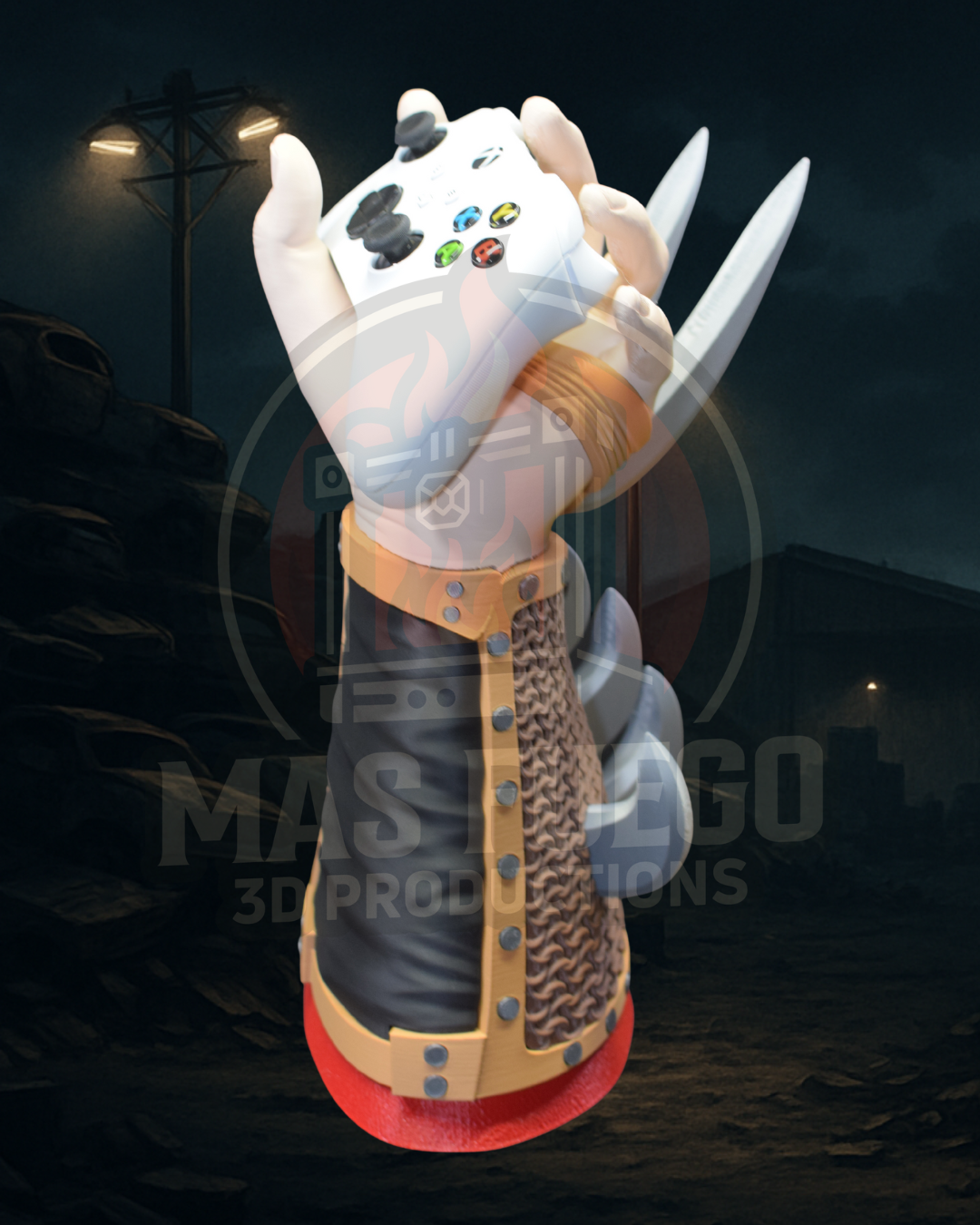 The Shredder - Hands of Power - Mas Fuego 3D Productions STL Model — view 5