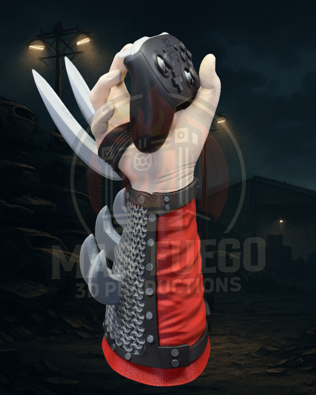 The Shredder - Hands of Power - Mas Fuego 3D Productions STL Model — view 6