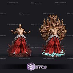 Geese Howard Power STL Files 3D Model
