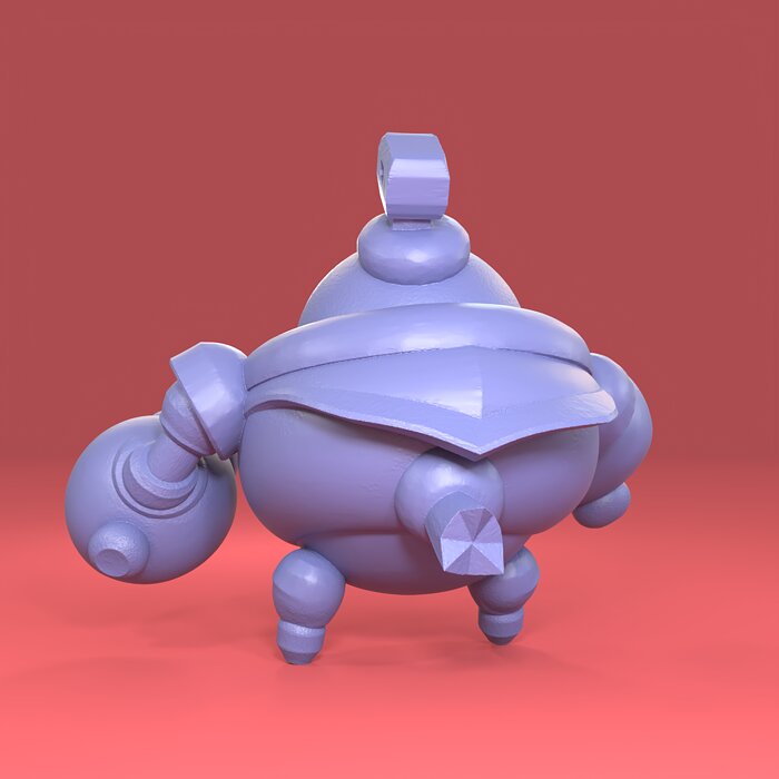 Tick Original - Brawl Stars 3D OBJ Model — view 3