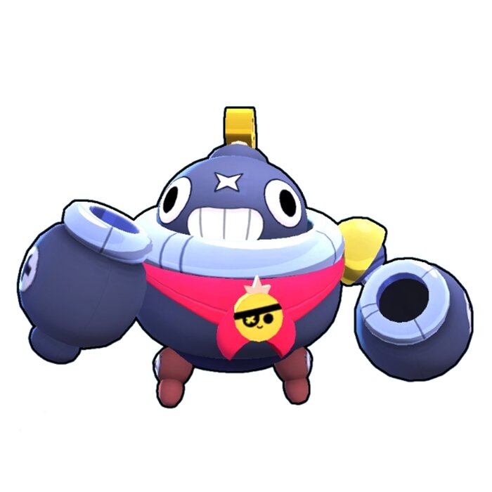 Tick Original - Brawl Stars 3D OBJ Model — view 6