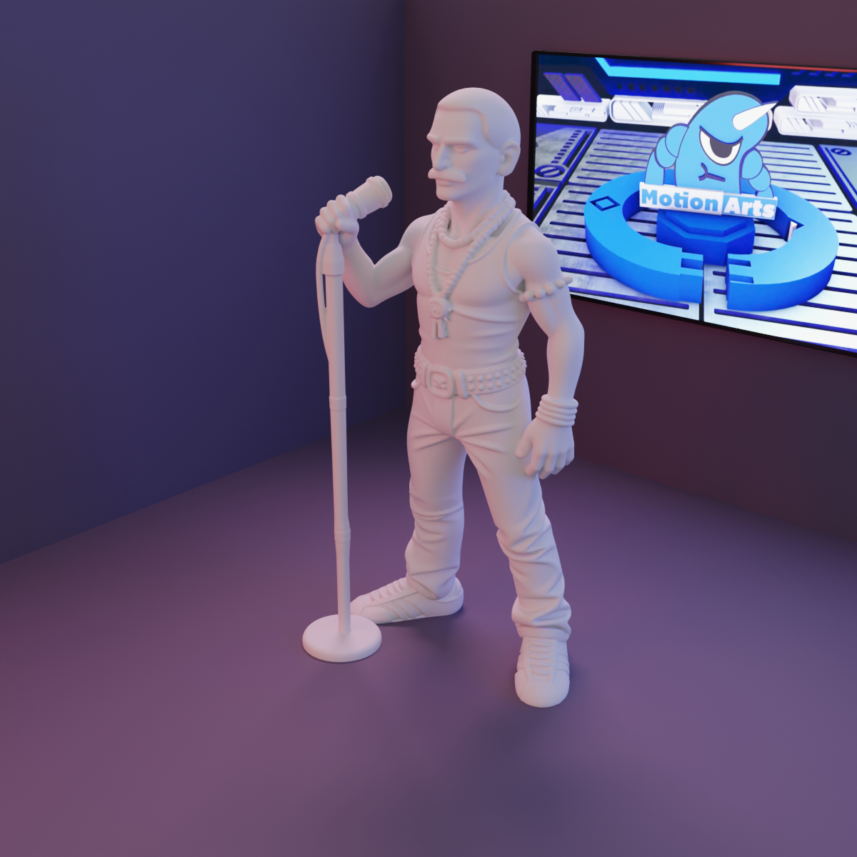 freddie mercury.stl 3D Model