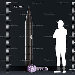 Helldivers 2 500kg Bomb 3D Printer Files STL Model