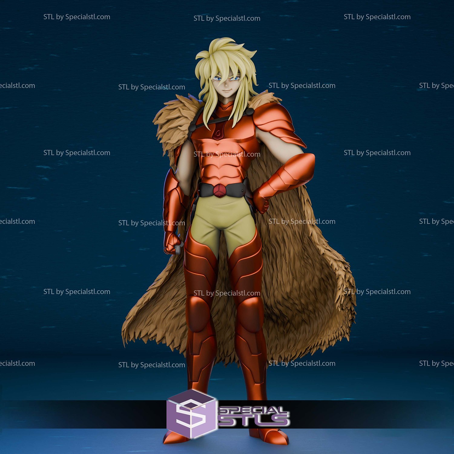 Midgard Hyoga Saint Seiya 3D Printer Files STL Model — view 2