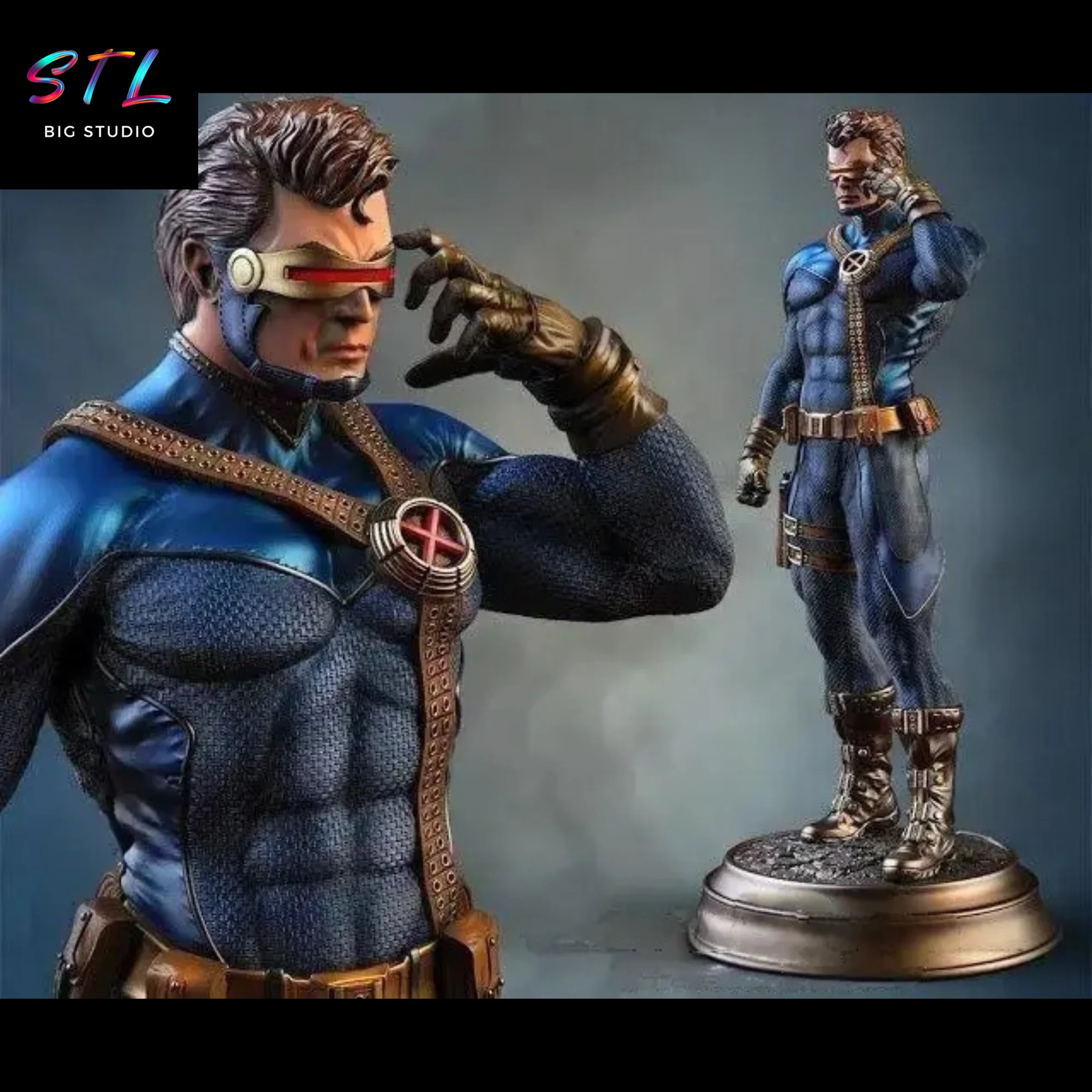 Cyclops STL Figure | X-Men | Marvel | 3D Printable Model Model