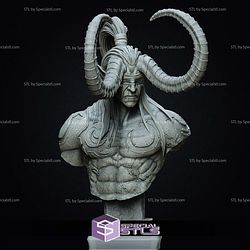 Simple STL Collection - Illidan Bust 3D Model