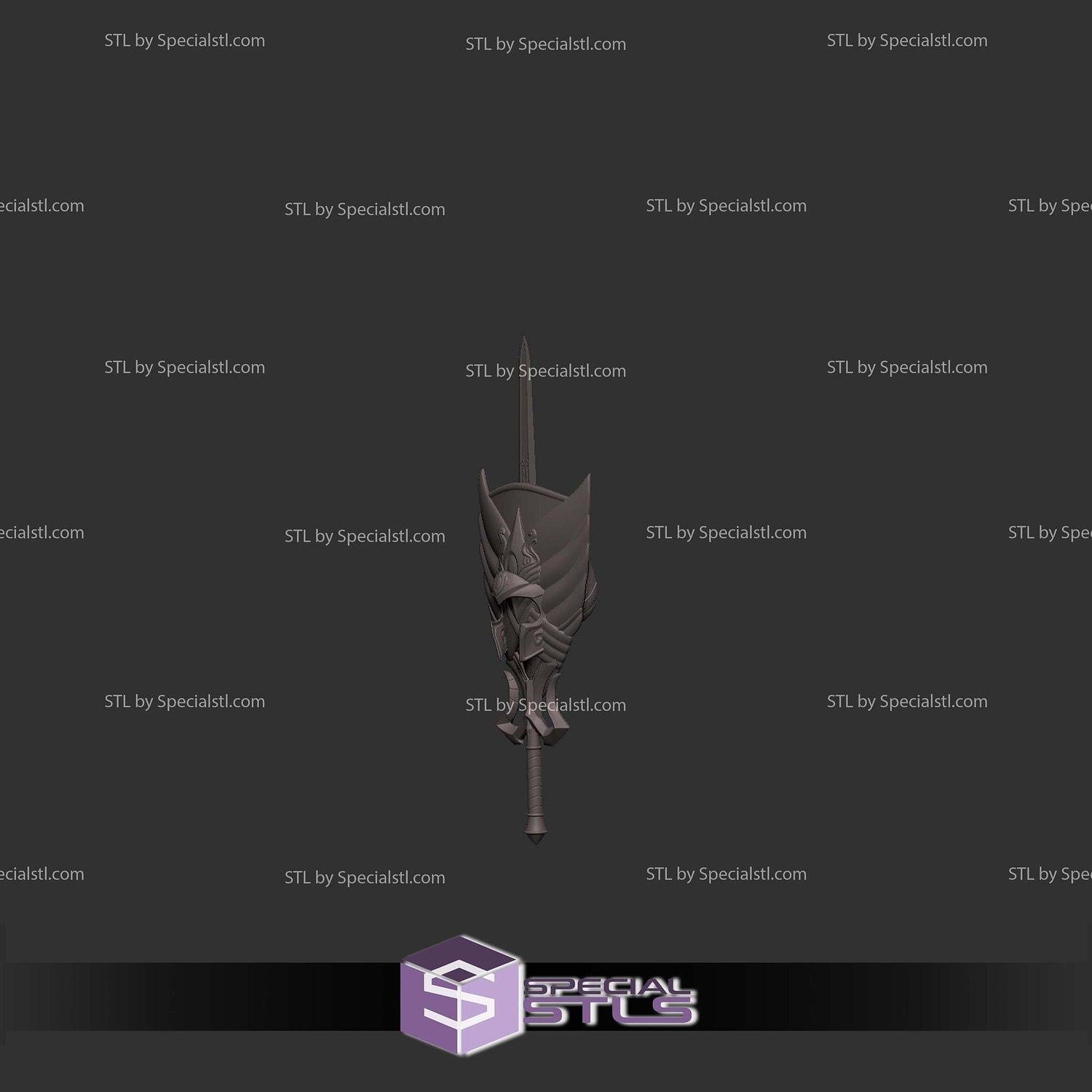Cosplay STL Files Shera Sword 3D Model — view 2