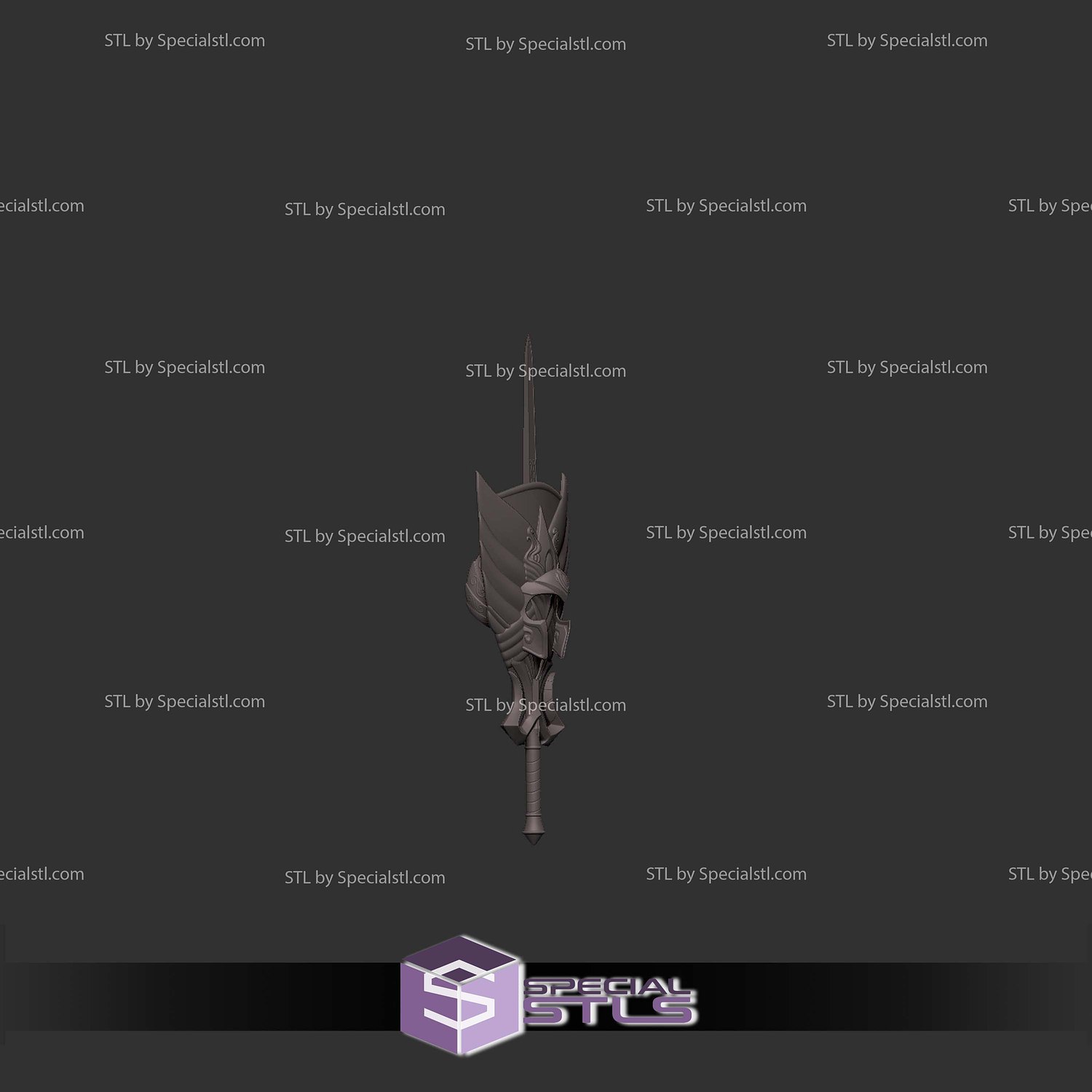 Cosplay STL Files Shera Sword 3D Model — view 3