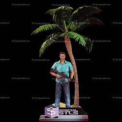 Tommy Vercetti GTA Vice City STL Files 3D Model
