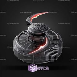 Cosplay STL Files Predator Badlands Levitating Shuriken 3D Model