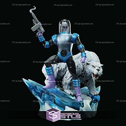 Mr Freeze Viktor Freeze Sculptures 3D Printing STL Model