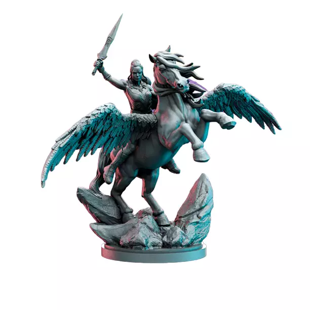 Chooser Of The Slain VII - Printable Resin Model 3D STL Model