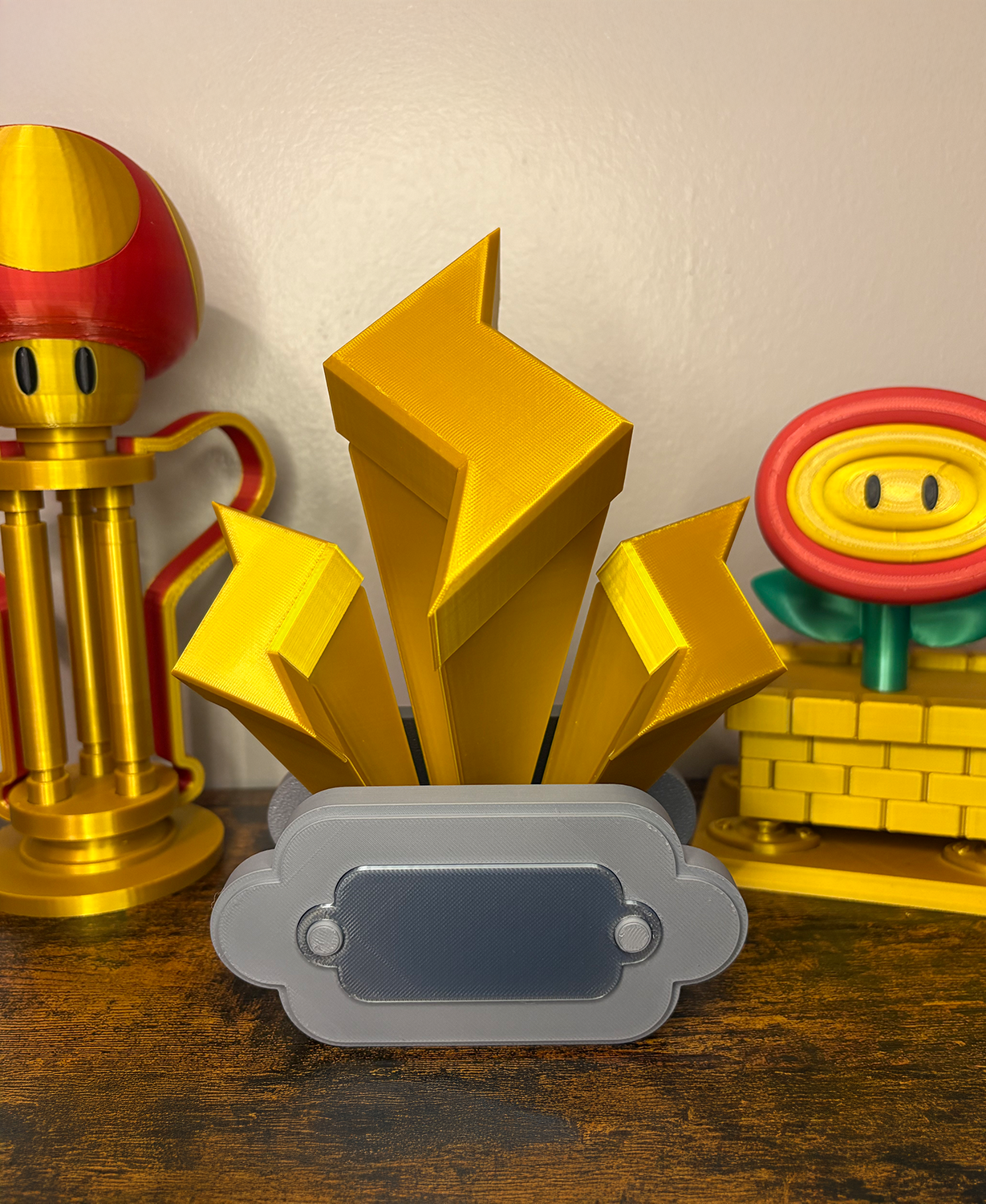 Lightning Cup Trophy 3D STL Model — view 2
