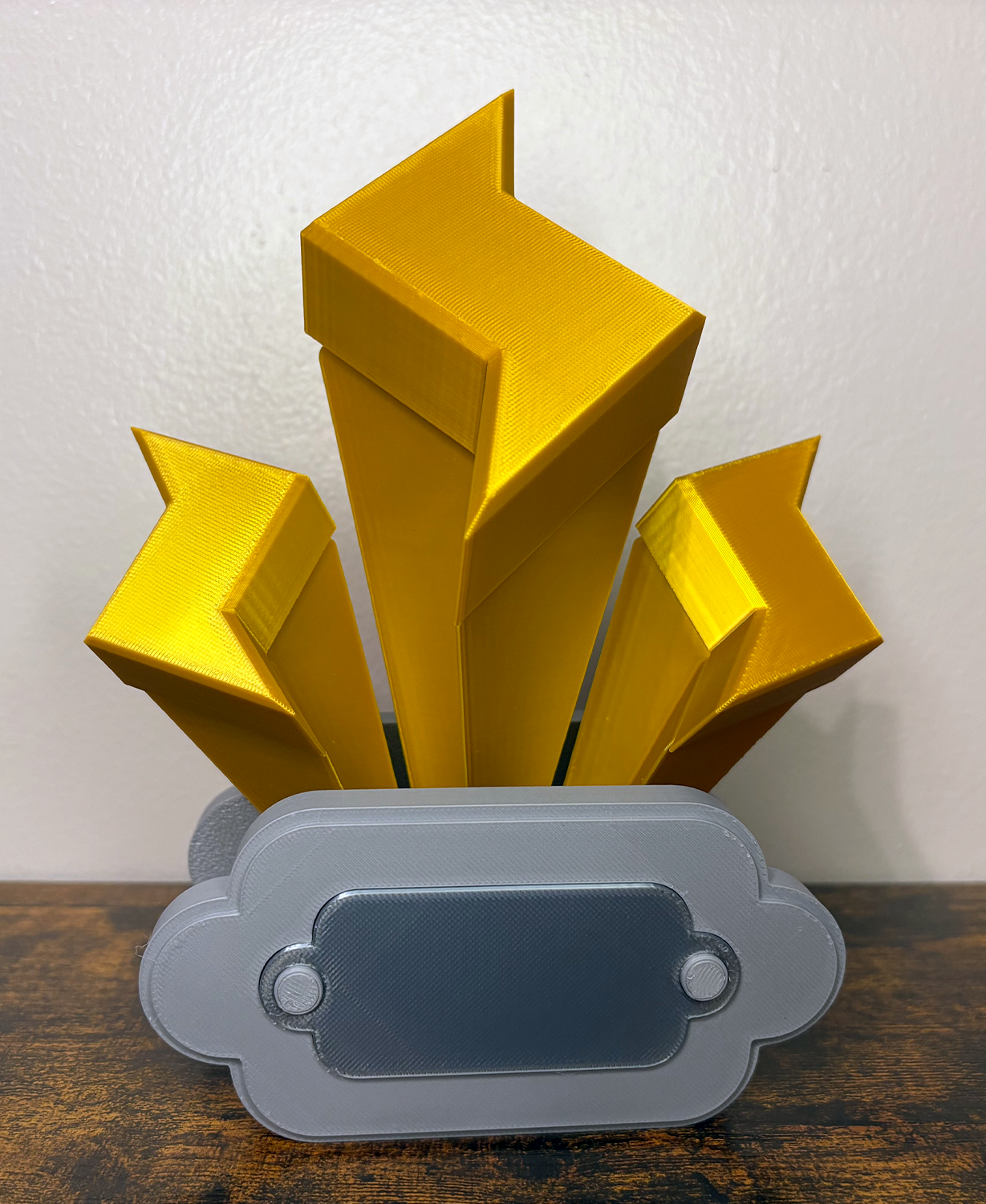 Lightning Cup Trophy 3D STL Model — view 3