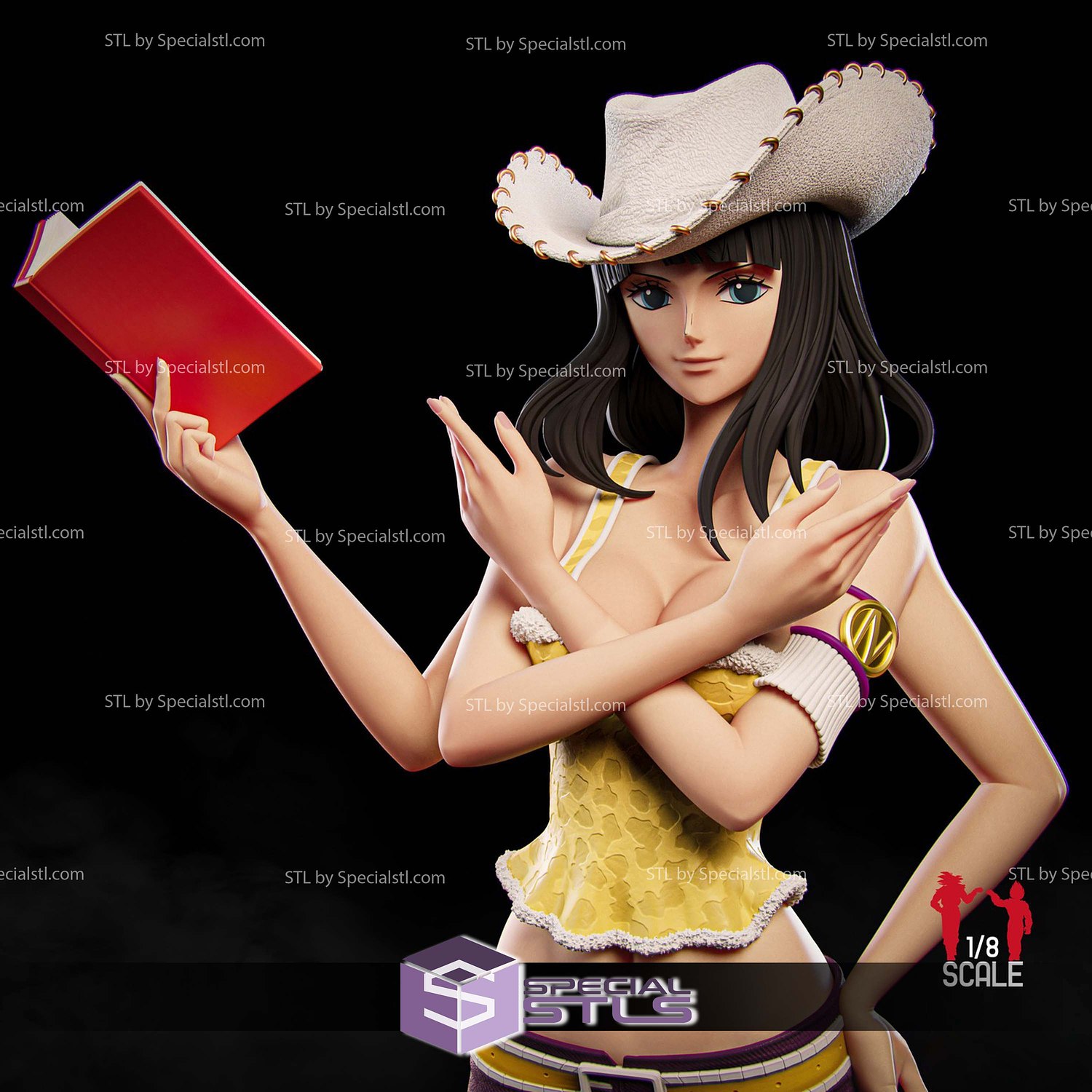 Void Century Nico Robin 3D Printer Files STL Model — view 2