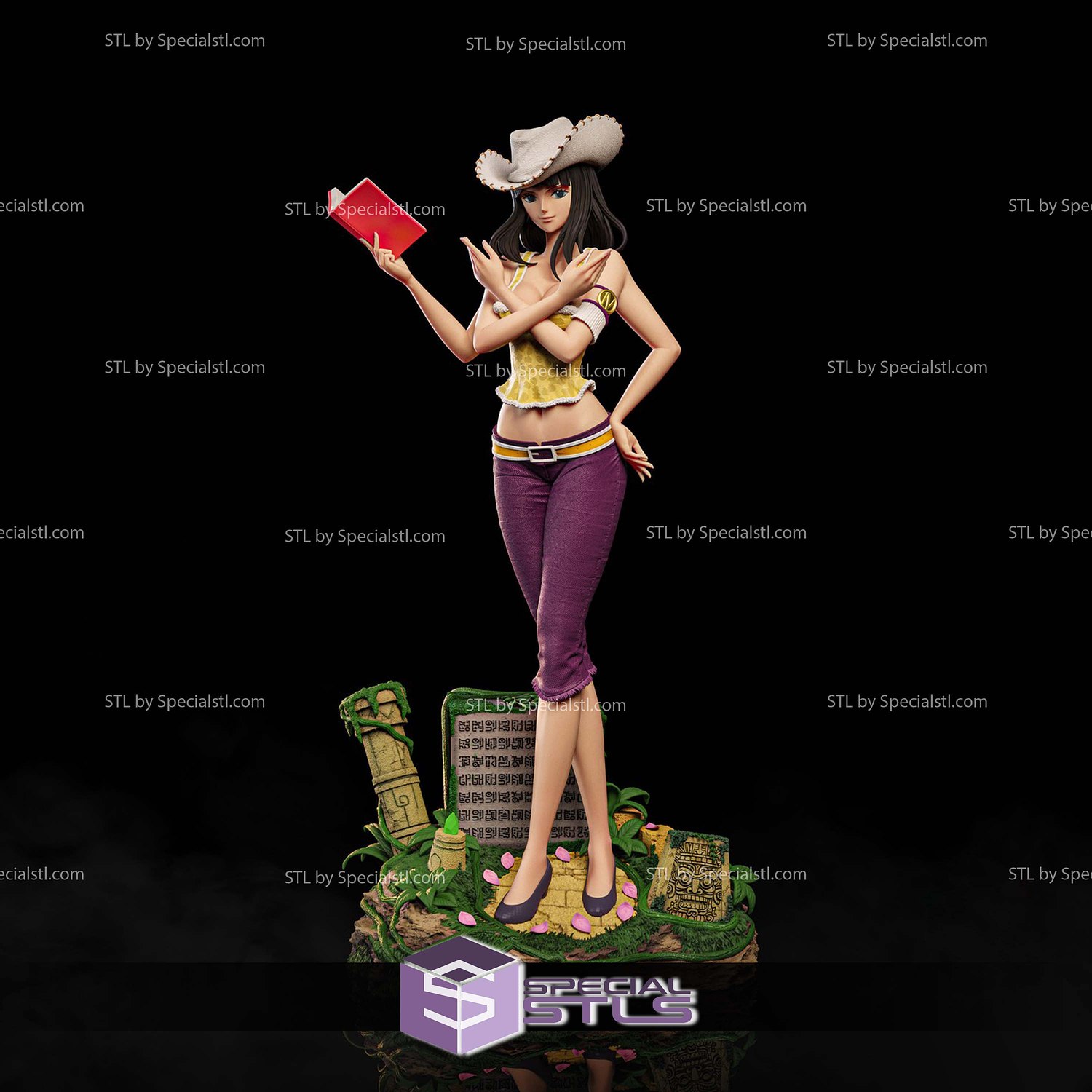 Void Century Nico Robin 3D Printer Files STL Model — view 3
