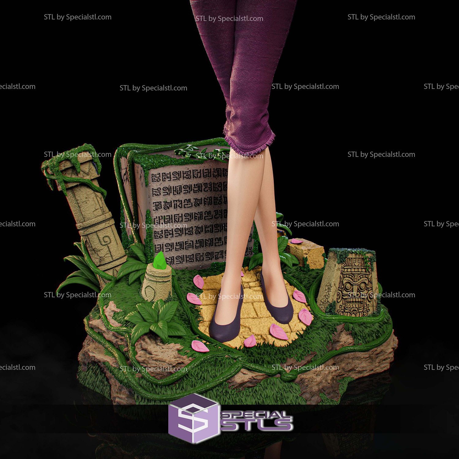 Void Century Nico Robin 3D Printer Files STL Model — view 4