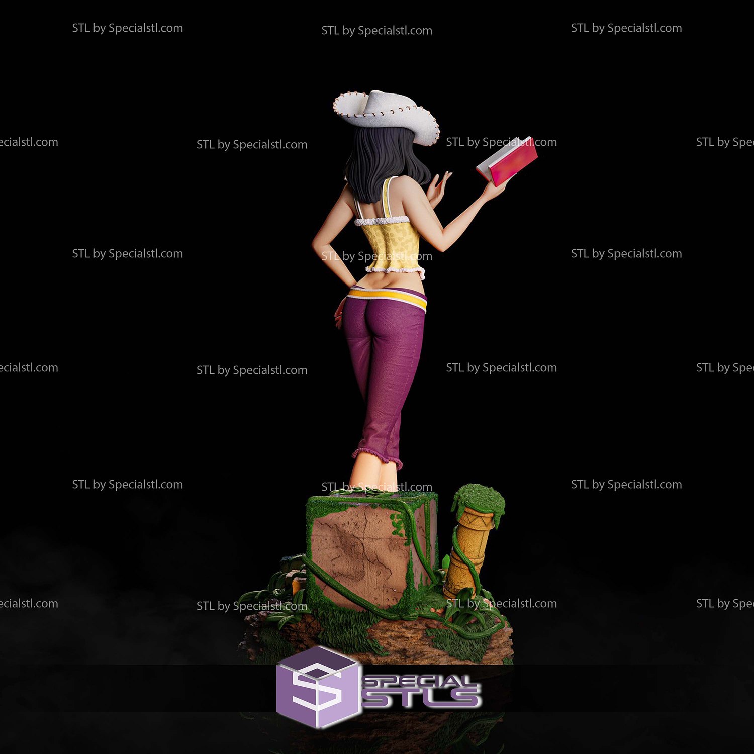 Void Century Nico Robin 3D Printer Files STL Model — view 5