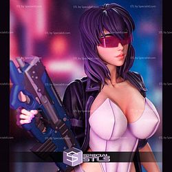 Motoko Kusanagi Attractive 3D Printer Files STL Model