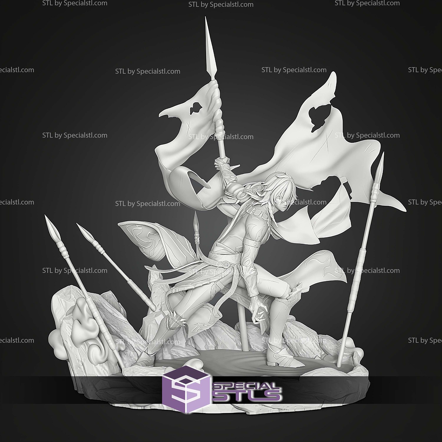 Mydei Honkai Star Rail 300mm STL Files 3D Model — view 2