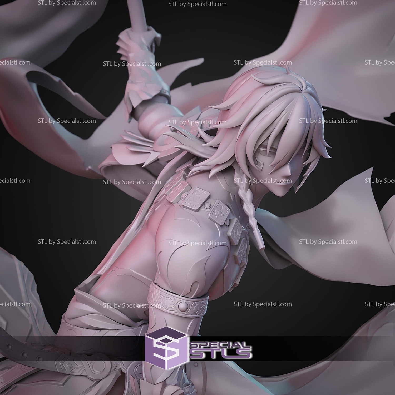 Mydei Honkai Star Rail 300mm STL Files 3D Model — view 4