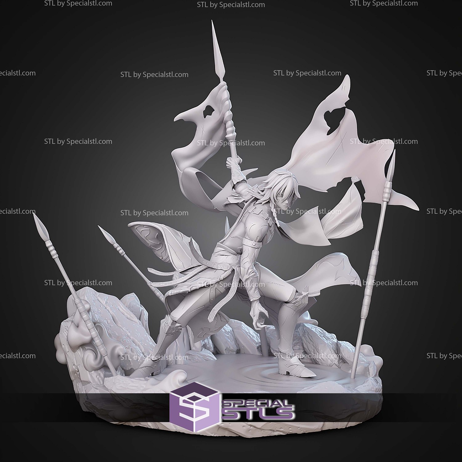 Mydei Honkai Star Rail 300mm STL Files 3D Model — view 5