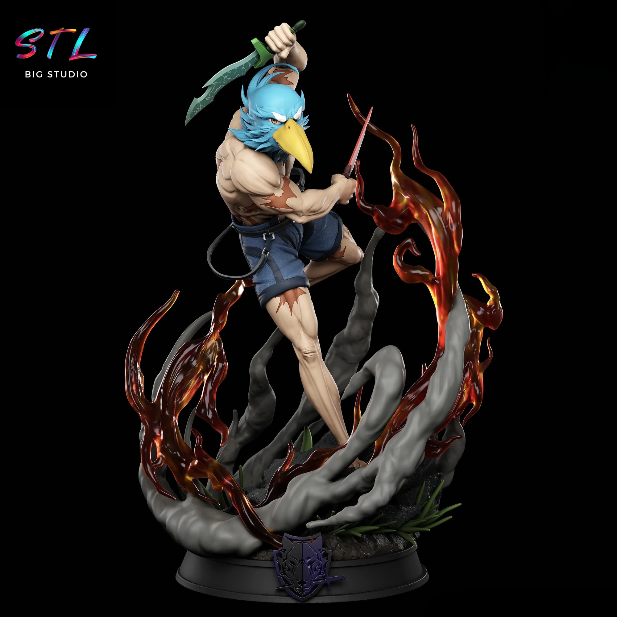 Sunraku STL | Shangri-La Frontier | Figure for 3D Printing Model