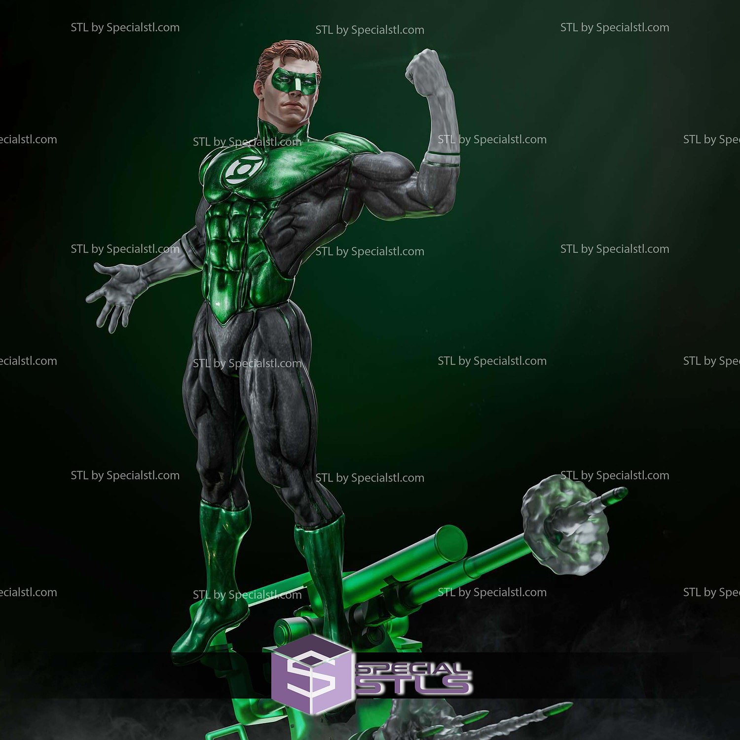 Guardians Universe Green Lantern 3D Printer Files STL Model — view 2