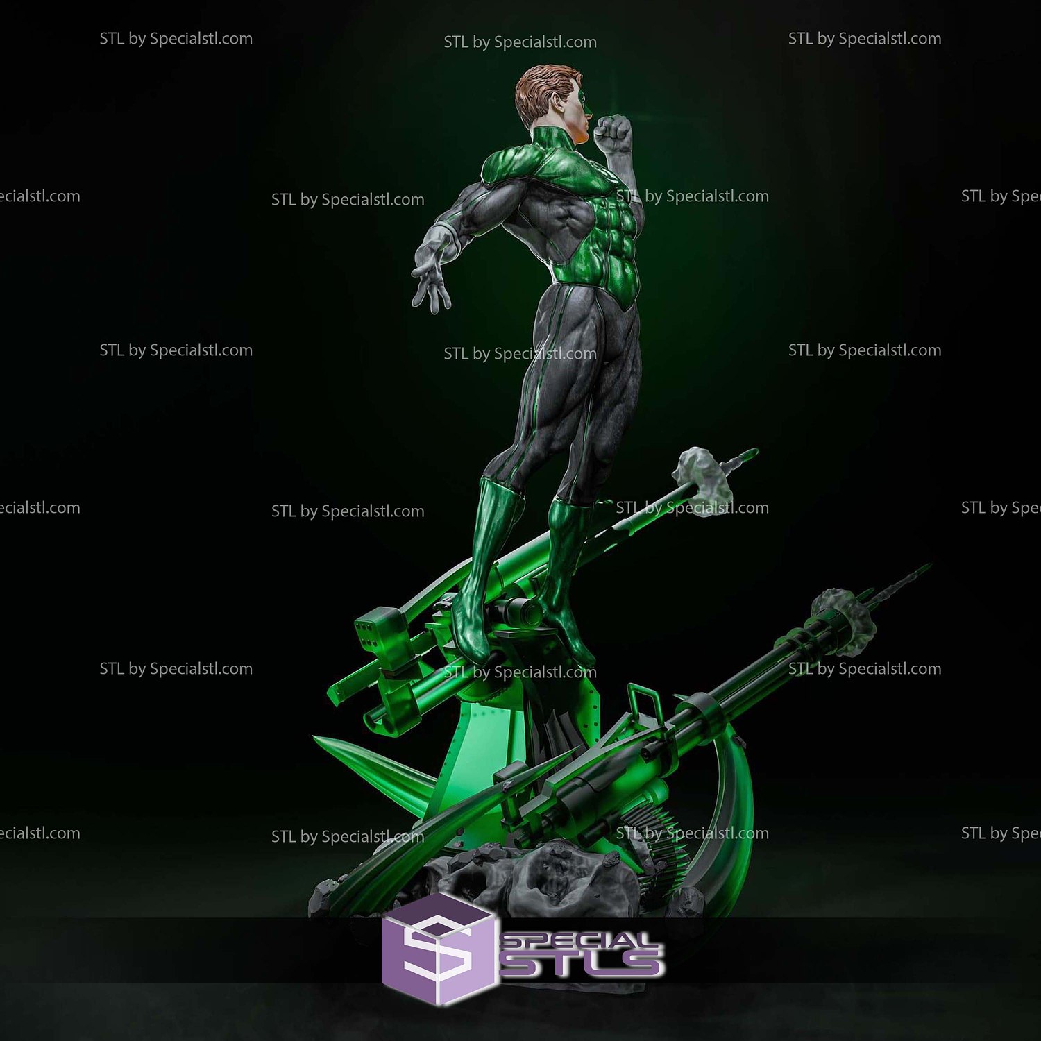 Guardians Universe Green Lantern 3D Printer Files STL Model — view 7